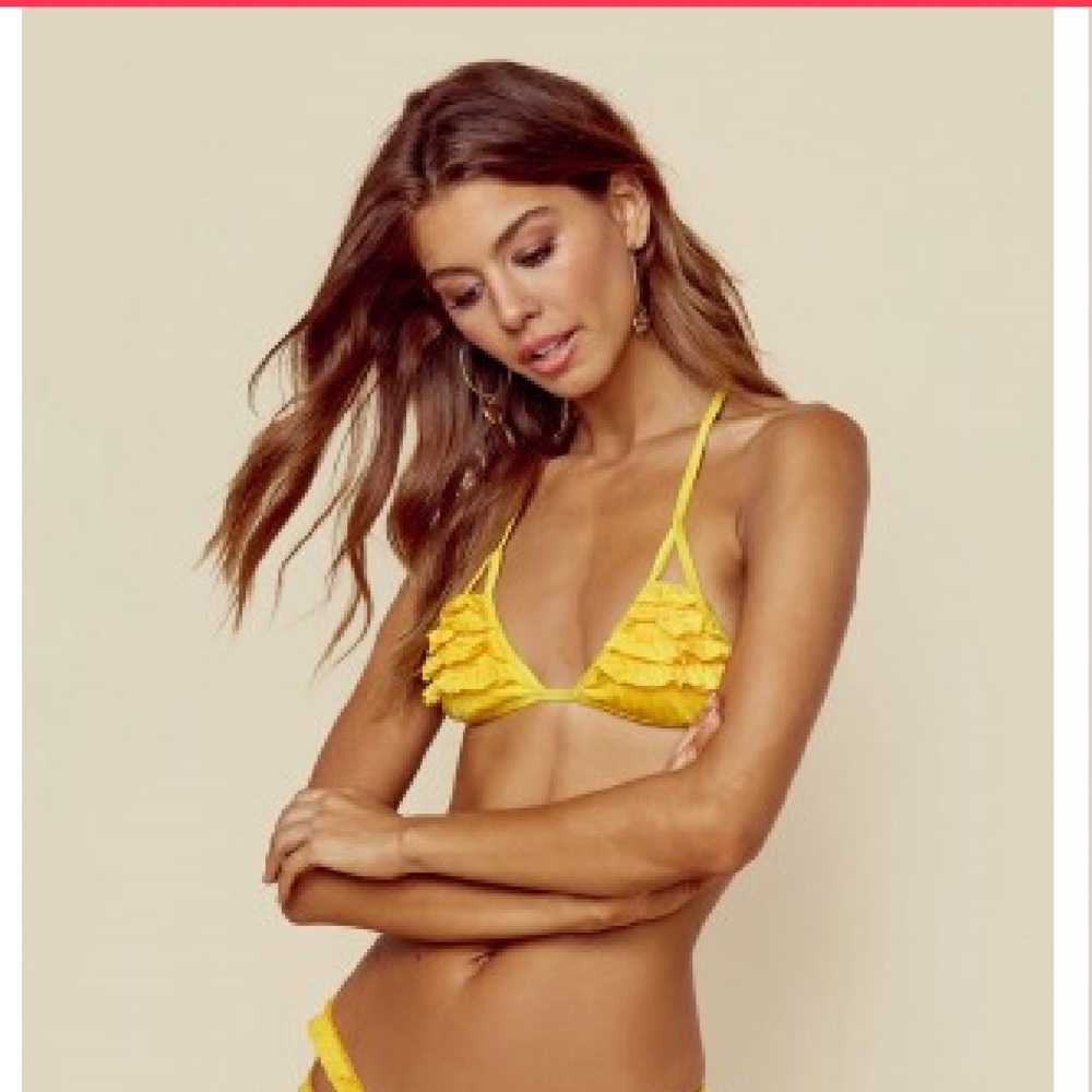 Nwt Blue Life Cha-Cha Dandelion Tie Dye Bikini